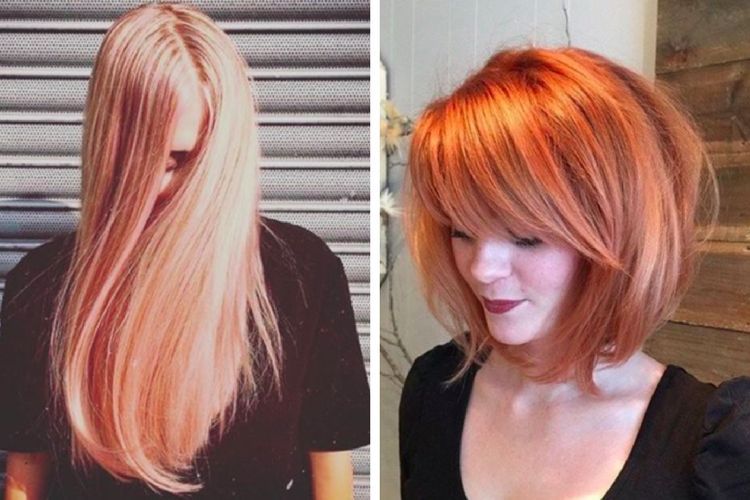 Le blorange, la nouvelle coloration cheveux tendance