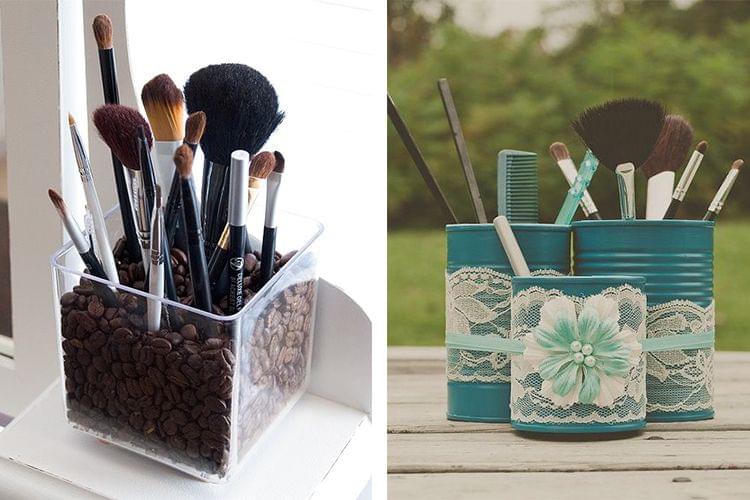 5 idées de rangement pour vos pinceaux de maquillage
