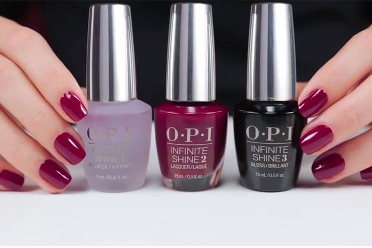 Fini la galère de la manucure avec le vernis Infinite Shine d’OPI