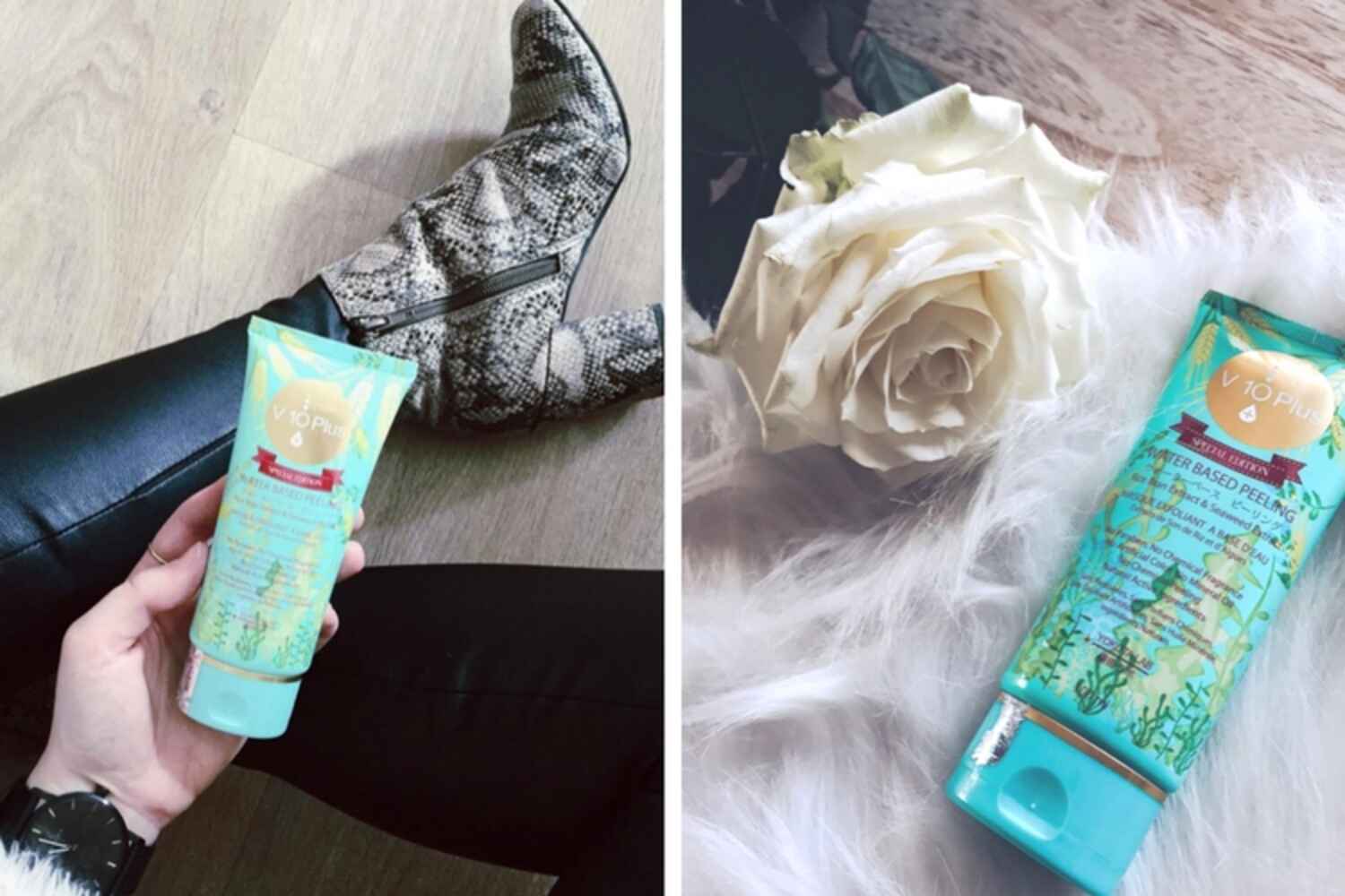 Les Vanities testent et donnent leur avis sur le Masque Exfoliant à base d'eau de V10 Plus