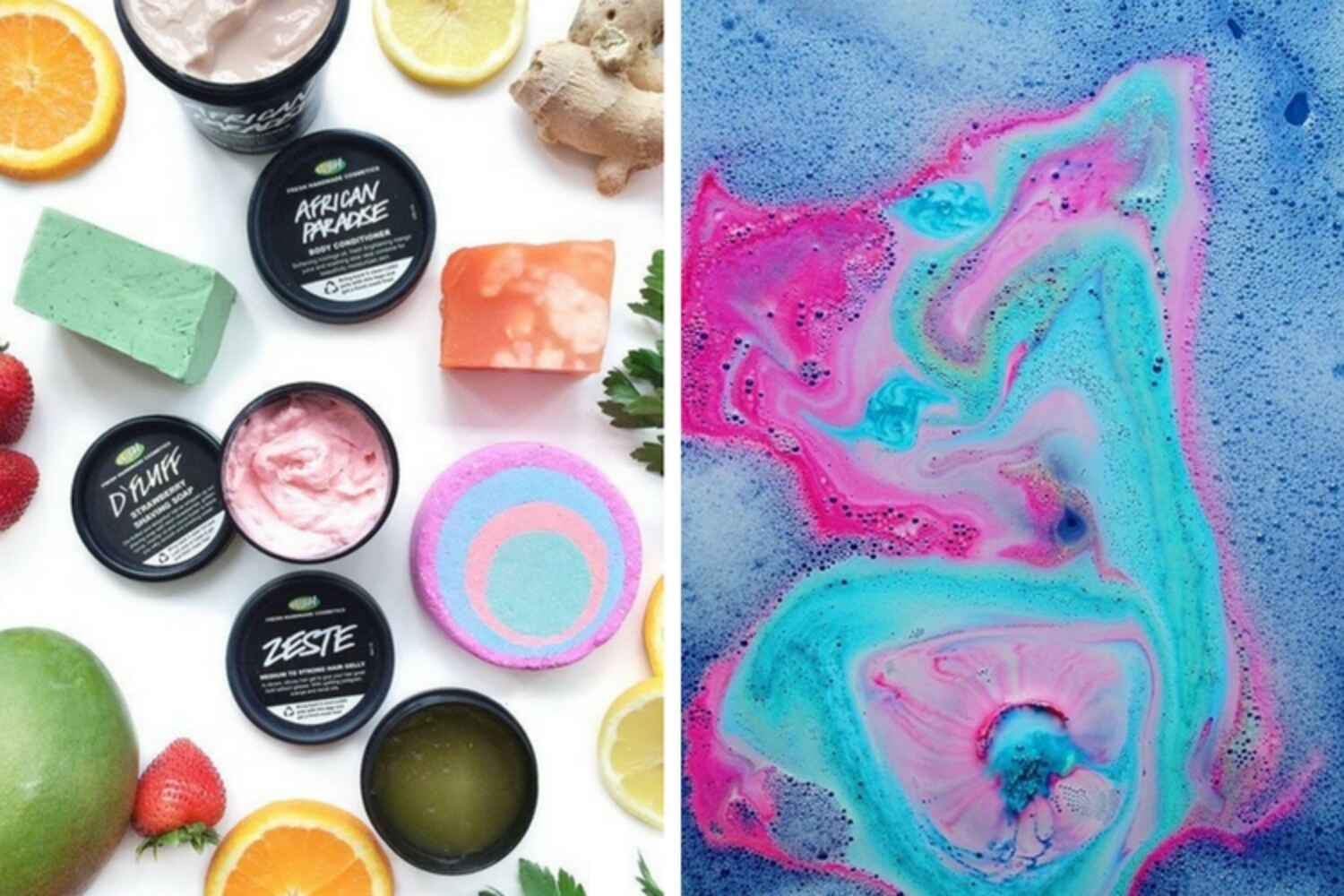 Lush, cosmétique belle à croquer