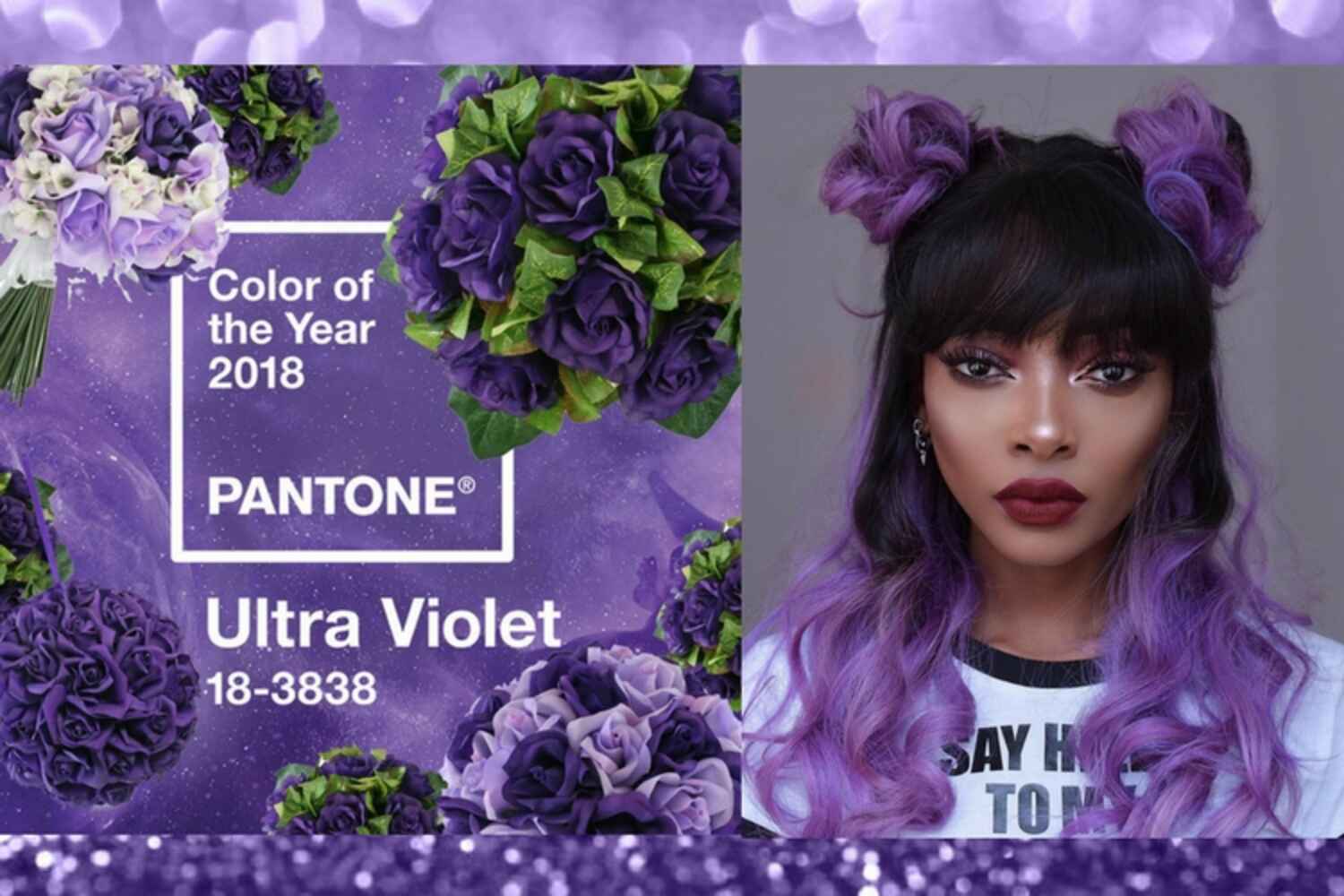 Ultra-violet : la couleur Pantone de l'année 2018 !
