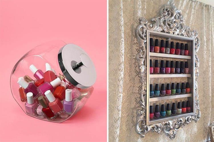 7 rangements astucieux pour nos vernis à ongles !