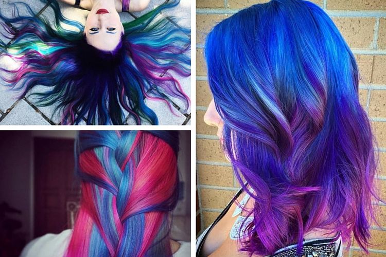 Le galaxy hair : la nouvelle tendance coloration pour les cheveux