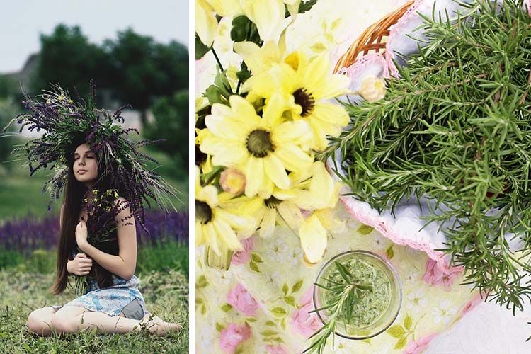 8 eaux florales adaptées aux différents types de peau