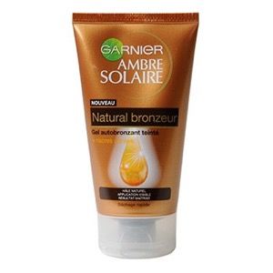 Gel Autobronzant Teinté et Nacres Dorées, Garnier - Infos et avis