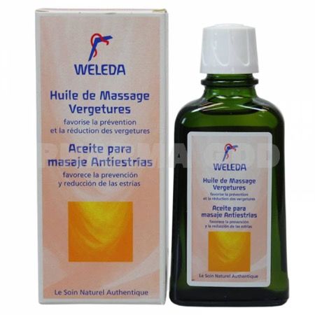 Huile de Massage Vergetures, Weleda : myriamr aime !