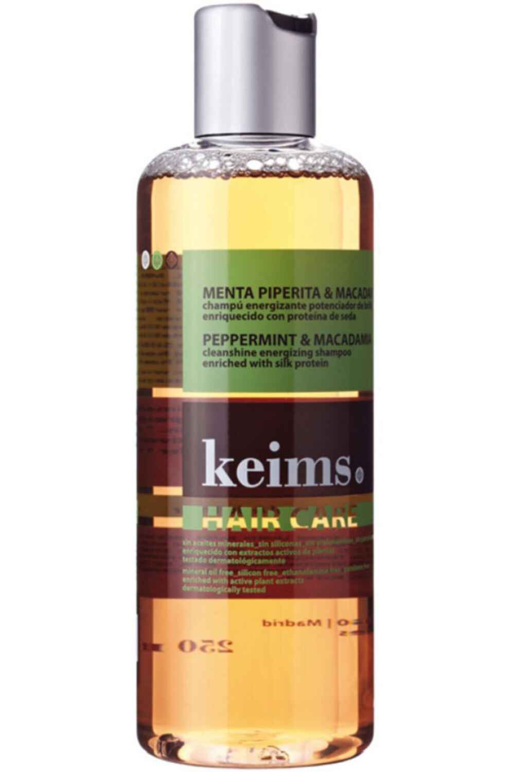 Cleanshine Energizing Shampoo Menthe poivrée et Macadamia, KEIMS - Infos et avis