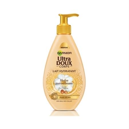 Lait Hydratant Huiles Merveilleuses - Ultra Doux Corps, Garnier - Infos et avis