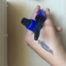 Swatch de Imanedich : Mascara Volum'Express The Rocket, Maybelline New York