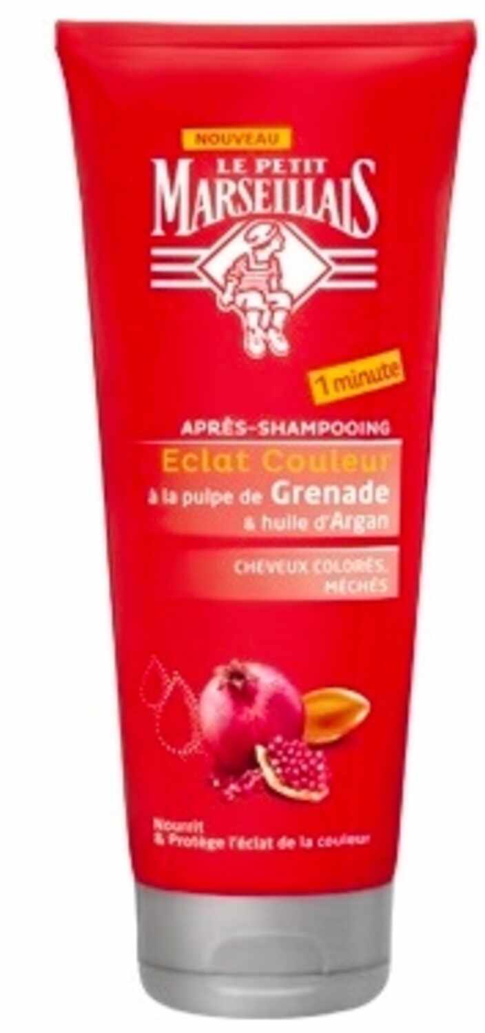 Après-Shampooing Eclat Couleur - Pulpe de Grenade & Huile d'Argan par Le Petit Marseillais, Le Petit Marseillais - Infos et avis