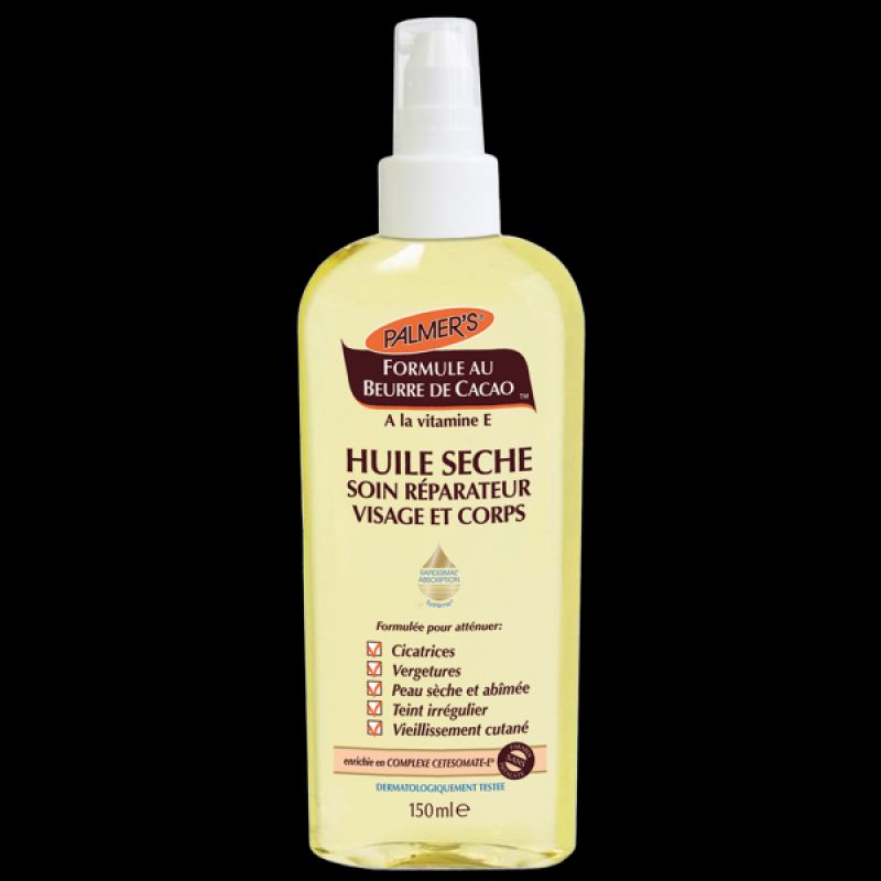 Huile sèche soin réparateur visage et corps, Palmer's - Infos et avis