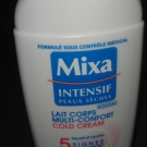 Swatch de PennyM : Lait Corps Multi Confort Cold Cream, Mixa