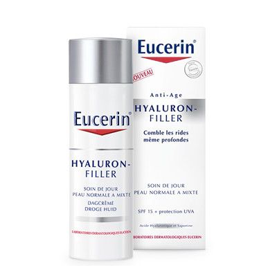 Eucerin HYALURON-FILLER Soin de Jour Peau Normale à Mixte, Eucerin - Infos et avis