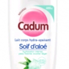 Lait corps hydra-apaisant soif d'aloe, Cadum - Infos et avis