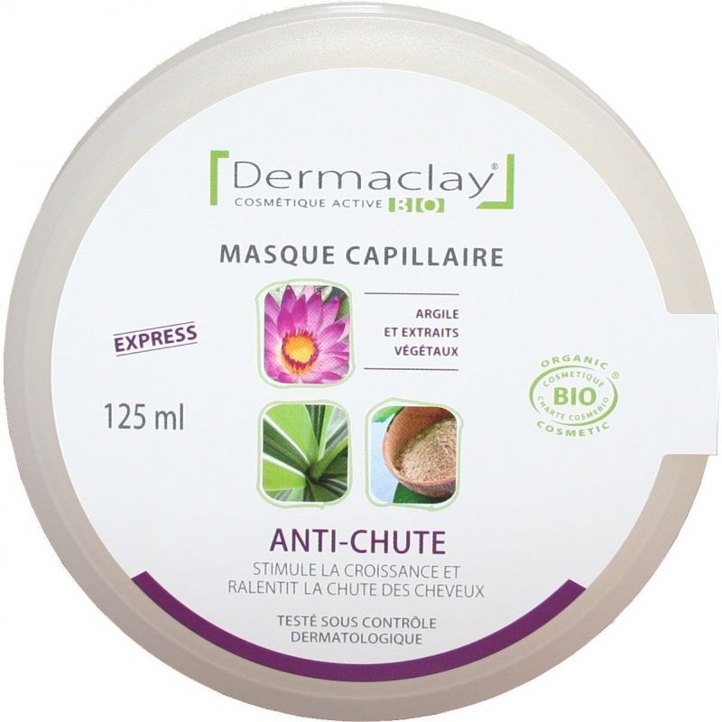 Masque Capillaire Anti-chute 125ml, Dermaclay - Infos et avis
