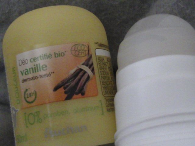 Déo certifiébio vanille, Auchan - Infos et avis