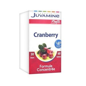 Juvamine Phyto Cranberry 60 Gélules, Laboratoires Juvamine - Infos et avis