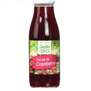 Jardin Bio Pur Jus de Cranberry 500 ml, Jardin Bio - Infos et avis