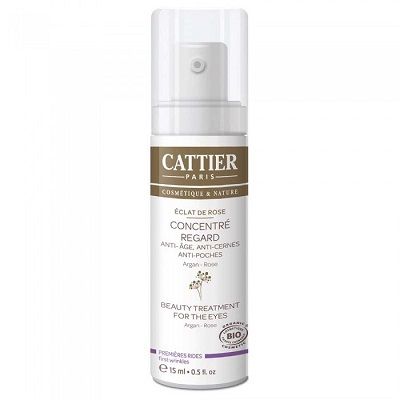 Concentré Regard Anti-Age Eclat de Rose, Cattier - Infos et avis