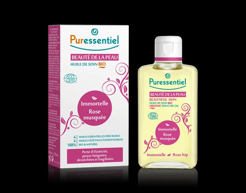 Huile Beauté de la Peau - Immortelle Rose Musquée, Puressentiel - Infos et avis