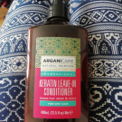 Swatch de Lily79 : Keratin leave-in conditioner, Arganicare