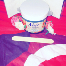 Swatch de AuroreTlrBlog : Cire Orientale aux sucres a l'extrait de rose, Nair