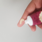 Swatch de natiembeanais : Base Lissante Velours, Couleur Caramel