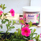 Swatch de Tina_testeuse__ : Cire Orientale aux sucres a l'extrait de rose, Nair