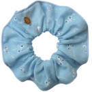 Chouchou bordé bleu