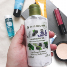 Swatch de Douceurapaillettes : Lait corps relaxant - lavandin mûre, Yves Rocher