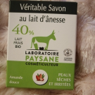Swatch de sophie69400 : Savon au lait d'ânesse amande douce, Laboratoire Paysane