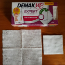 Swatch de Finou62 : Demak'up voiles à démaquiller, Demak'Up