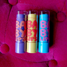Swatch de Nergiz11 : Babylips, Gemey-Maybelline