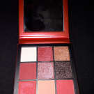 Swatch de morgane75 : Palette ruby obssessions, Huda Beauty