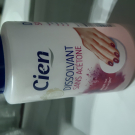 Swatch de Serge45 : Dissolvant sans acétone, Cien