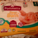Swatch de croux : Couches Pommette New Born, Intermarché