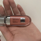 Swatch de Kdj2021 : 3D hydra lipgloss numéro 20, Kiko