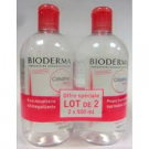 Swatch de leaneribeirosantiago : Créaline H2O Solution Micellaire Démaquillante, Bioderma