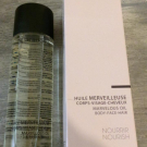 Swatch de anissafraise : HUILE MERVEILLEUSE, Académie Scientifique de Beauté