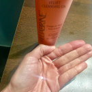 Swatch de CelineB : Huile Démaquillante Velours, Heliabrine