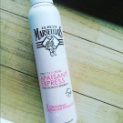 Swatch de Sandjemb : Spray cold cream apaisant express, Le Petit Marseillais