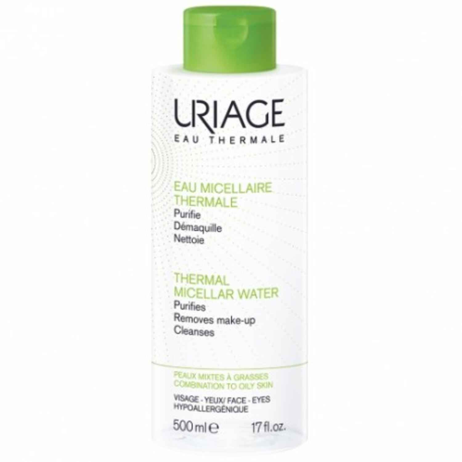 Eau Micellaire Thermale Peaux Mixtes à Grasses, Uriage : Rose Célestine aime !
