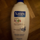 Swatch de audreydtz : Gel corps et cheveux Dermo kids, Sanex