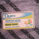 Swatch de Annna : Boules quies, Quies