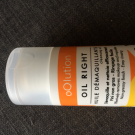 Swatch de GuntilipsSkincare : Oil Right Huile démaquillante, OOlution