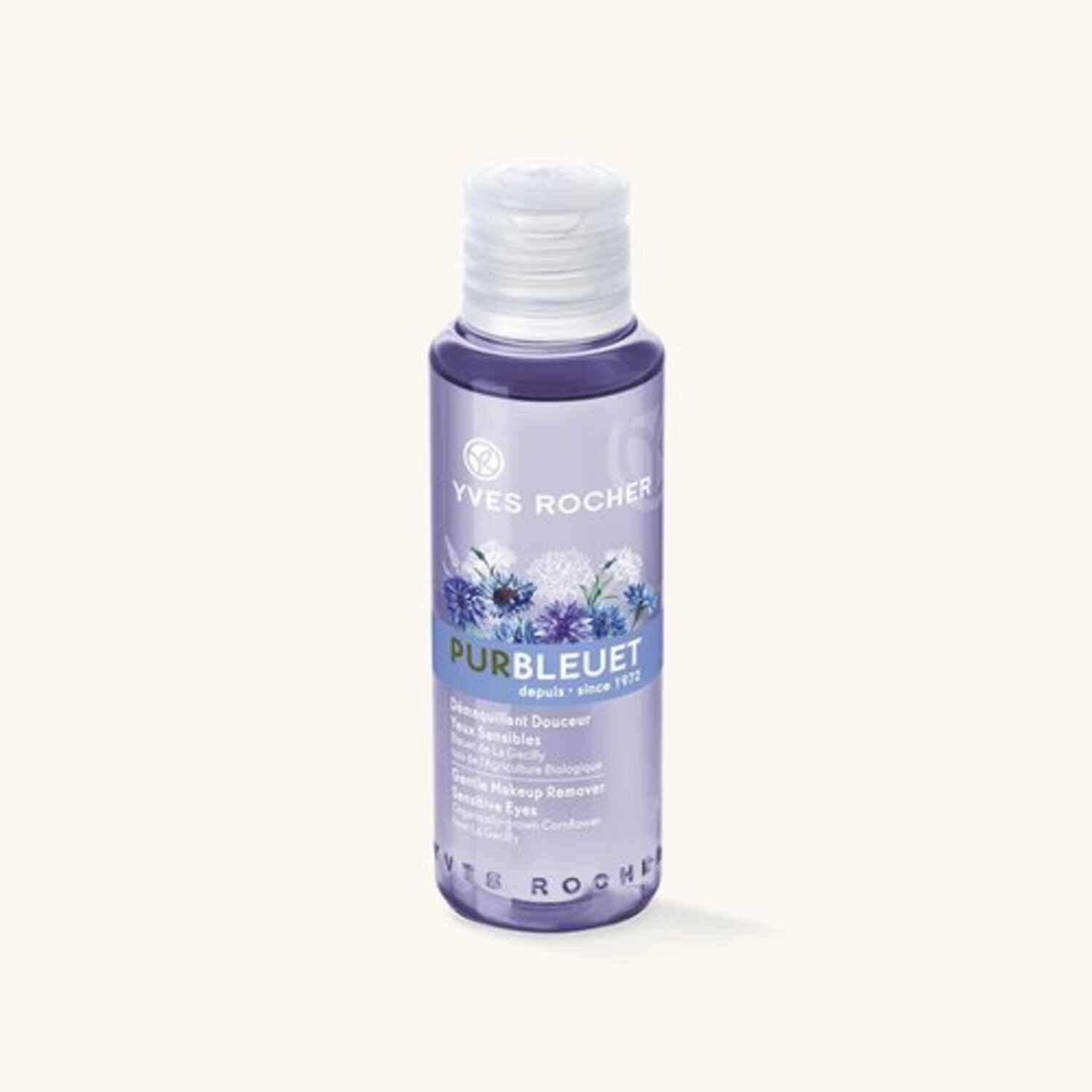 Démaquillant Douceur Yeux Sensibles 100ml, Yves Rocher : Rose Célestine aime !