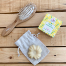 Swatch de mescosmeco@gmail.com : Après shampooing solide, Lamazuna