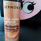 Swatch de LP991 : Huile Divine Pailletée, Sephora