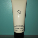 Swatch de Tasnime_mrm : LAIT HYDRATANT SI, Giorgio Armani
